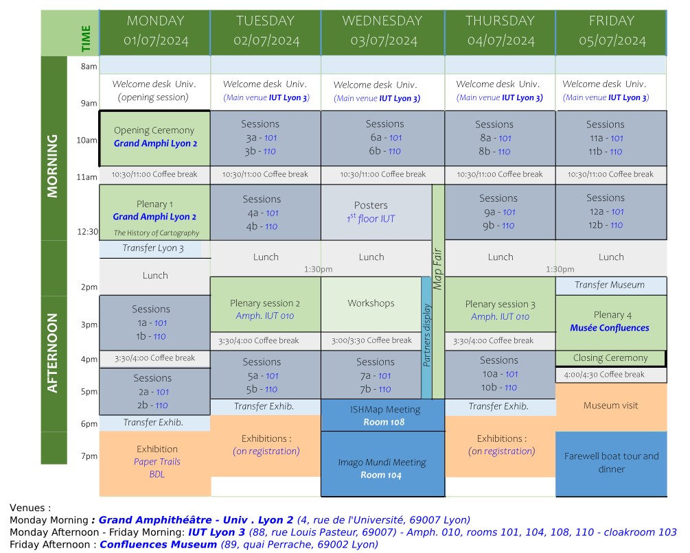 ICHC 2024 - Preliminary programme